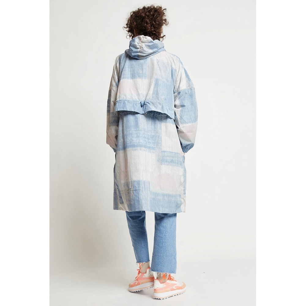NWOT Adidas by Stella McCartney Pastel Brushstroke Athleisure Streetwear Parka - Picture 15 of 16